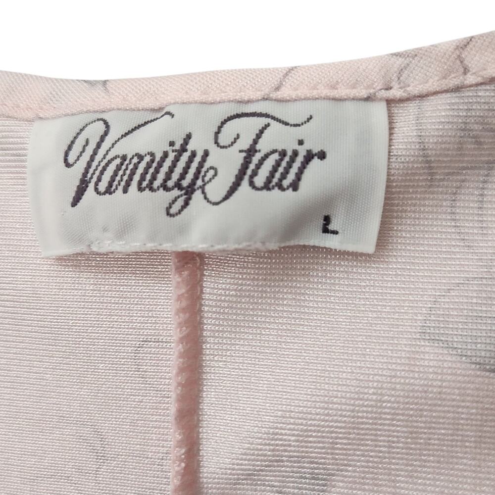 VTG VANITY FAIR NIGHTGOWN FLORAL LACE GRANDMACORE FEMININE COTTAGECORE PRAIRIE L - Picture 8 of 8